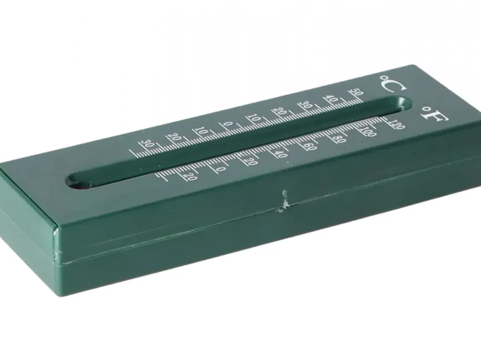Termometr ścienny ze schowkiem na klucz 16 cm