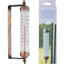 Termometr okienny z higrometrem obrotowy h24,8 cm