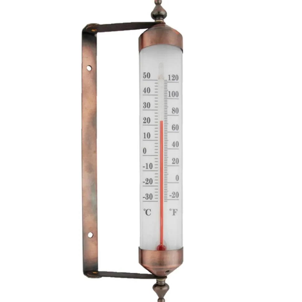 Termometr okienny z higrometrem obrotowy h24,8 cm