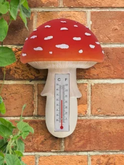 Termometr ścienny w kształcie muchomora 16,7 cm * Esschert Design Discount