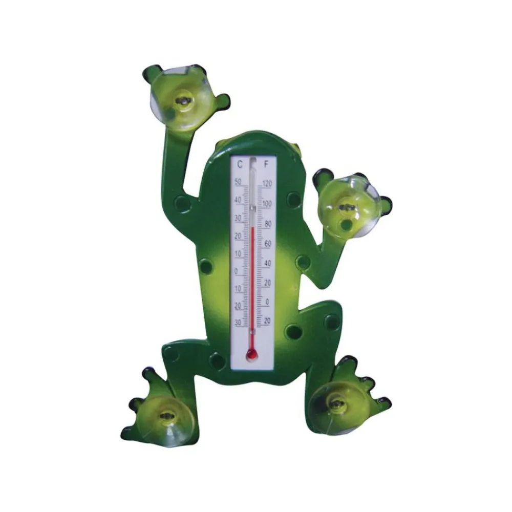 Termometr okienny żaba przyssawki 24cm * Esschert Design Hot