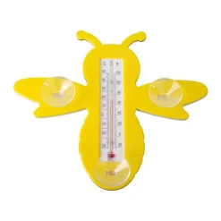 Termometr okienny pszczoła przyssawki 20cm * Esschert Design Outlet