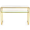 Toaletka Natia Gold White 120 cm