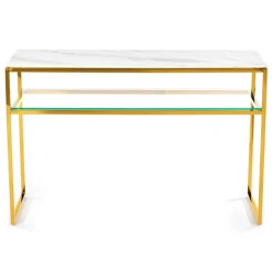 Toaletka Natia Gold White 120 cm