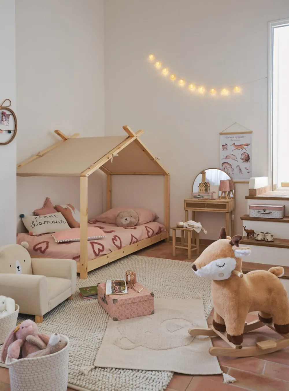 Toaletka dla dziewczynki beżowa Boho * Atmosphera Outlet