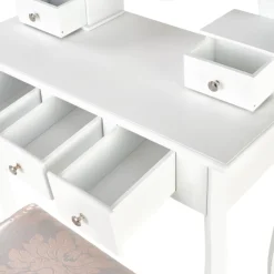 Toaletka z lustrem i siedziskiem SARA * Halmar Outlet