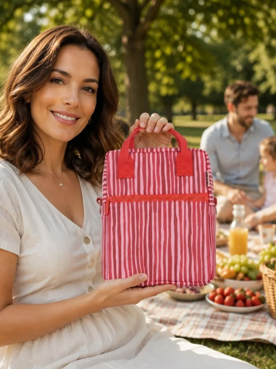 Torba termiczna na lunch 7 L Viva Stripe