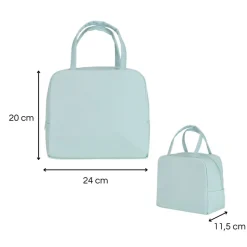 Torba termiczna na lunch 6 L Seafoam
