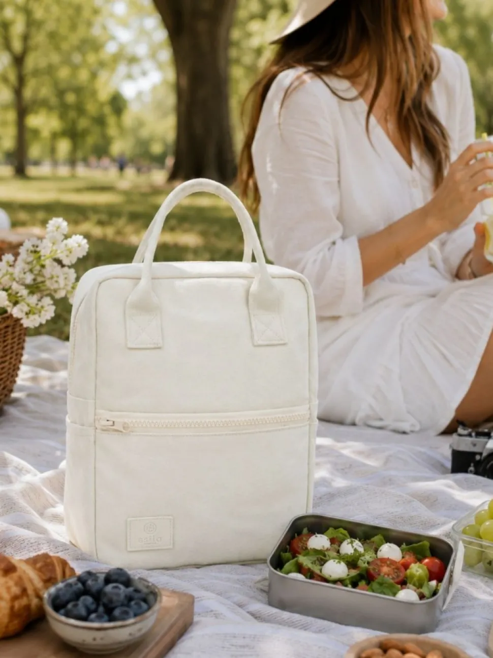 Torba termiczna na lunch 7 L Lily White