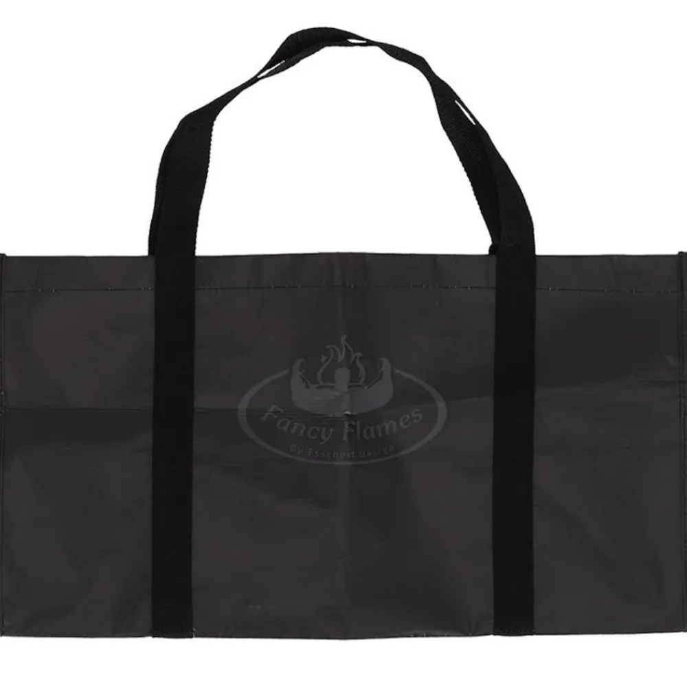 Torba na drewno kominkowe czarna rPET 20l * Esschert Design Sale