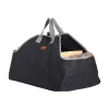 Torba na drewno kominkowe czarna * Esschert Design Hot