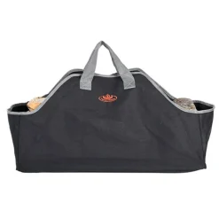 Torba na drewno kominkowe czarna * Esschert Design Hot
