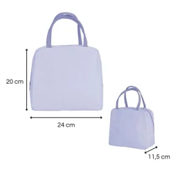 Torba termiczna na lunch 6 L Lavender Fog * Estia Sale