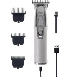 Trymer ADLER AD 2836s srebrny USB