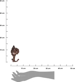 Uchwyt żeliwny rustykalny róża 13,9 cm * Esschert Design Discount
