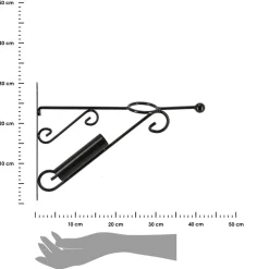 Uchwyt na donice oraz maszt flagowy 2w1 * Esschert Design Best