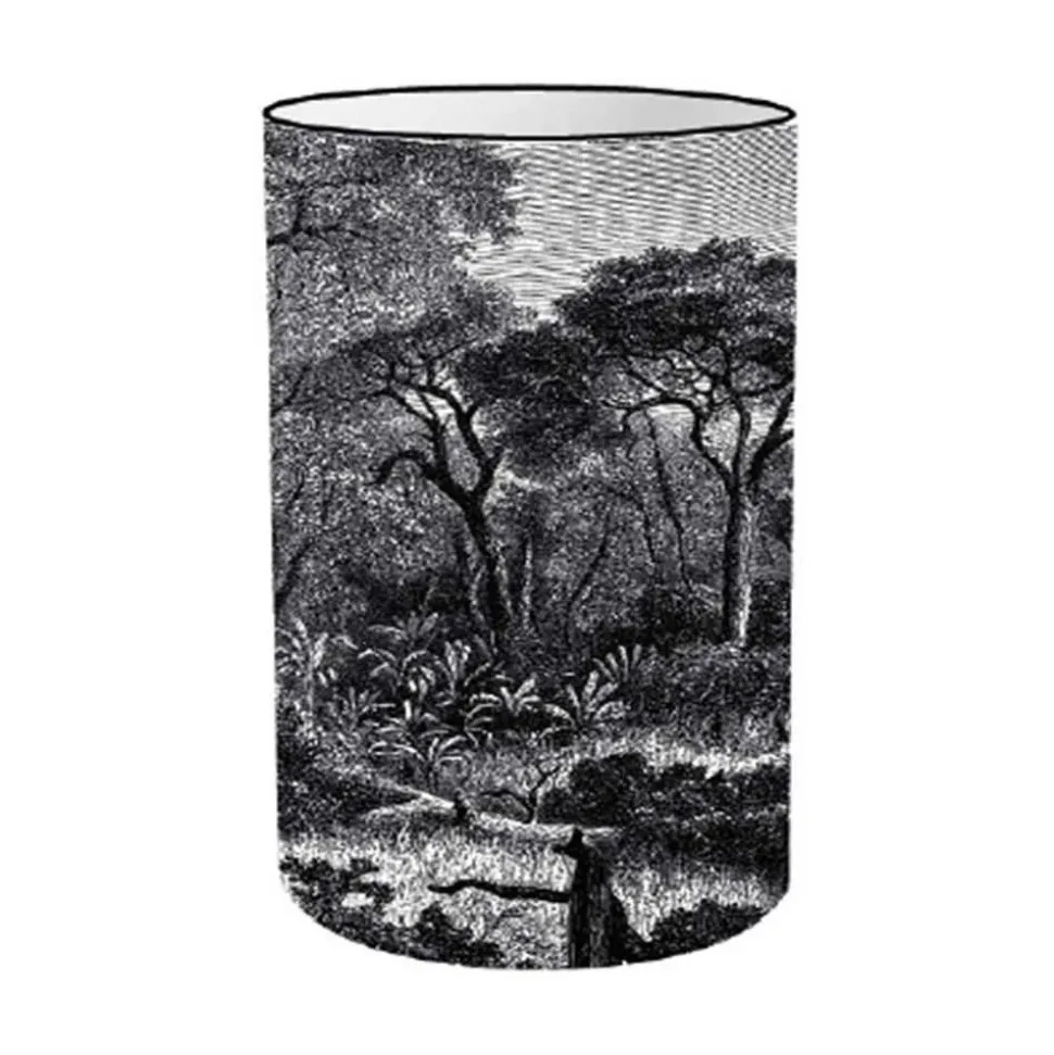 Wazon FOREST NOIR ceramika czarno-biały