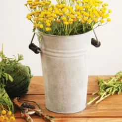 Wazon cynkowy rustykalny 21cm * Esschert Design Online