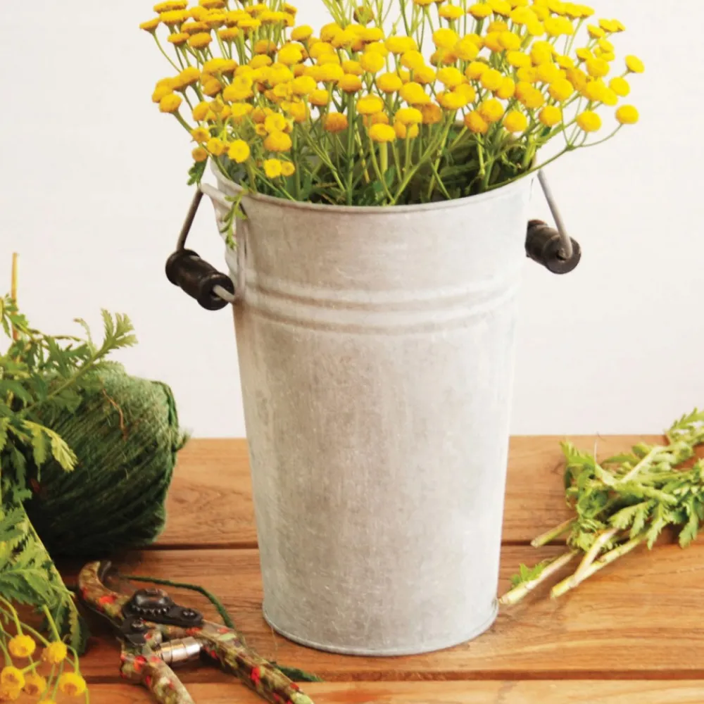 Wazon cynkowy rustykalny 21cm * Esschert Design Online