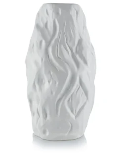 Wazon Louis White 29 cm, kolor biały * HowHomely Best