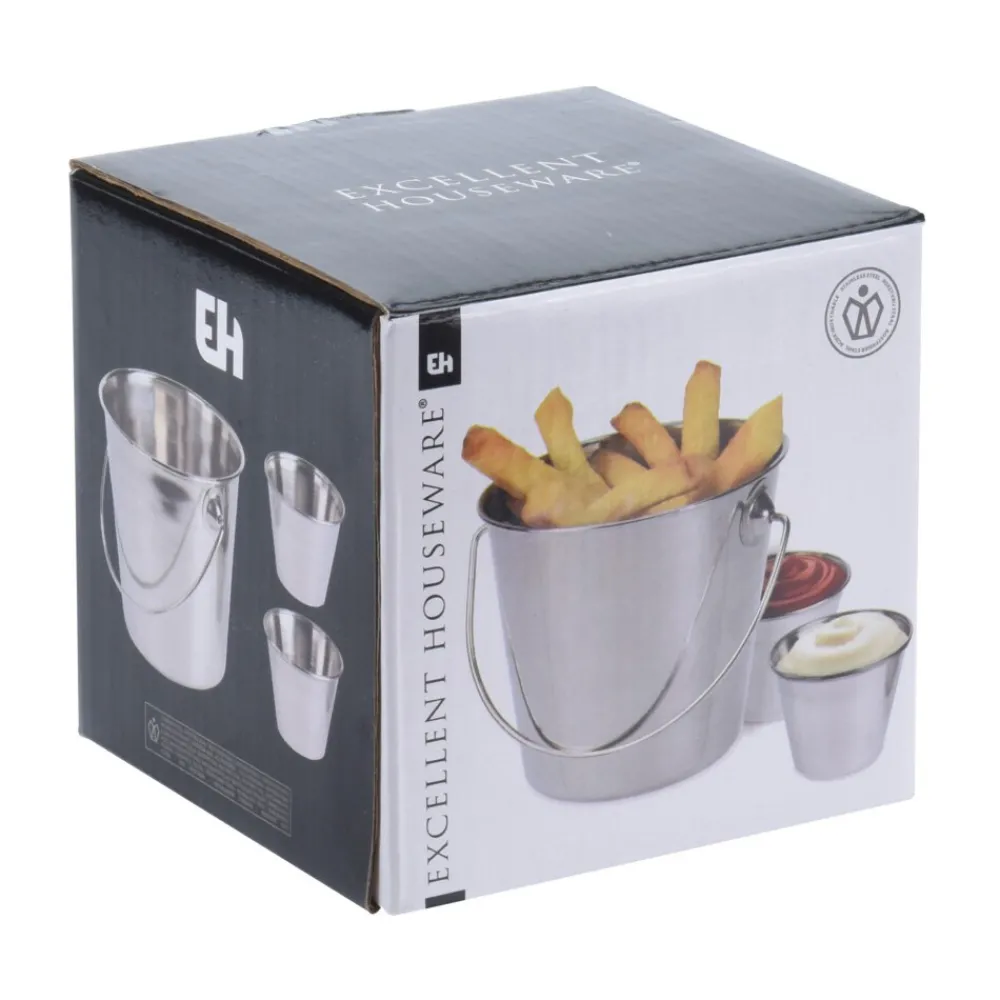 Wiaderko na frytki i przystawki * Excellent Houseware