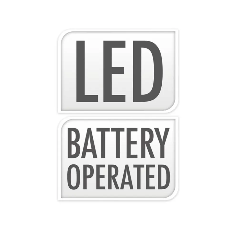Wianek rattanowy z choinkami Led 40 cm