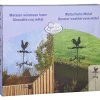 Wiatrowskaz z kogutem metalowy * Esschert Design Online