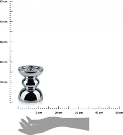 Świecznik Rita srebrny 15 cm