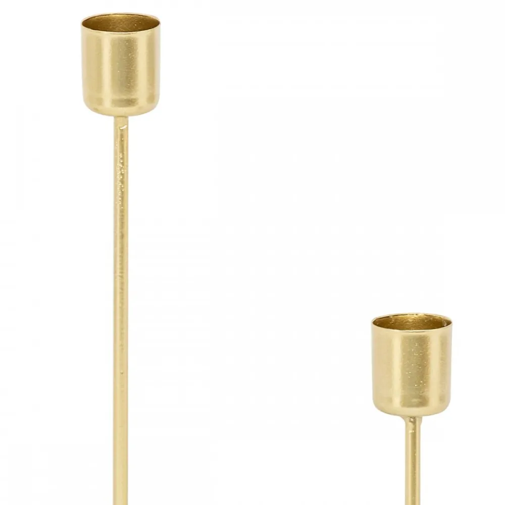 Świecznik czteroramienny Gold Margy * Atmosphera Outlet