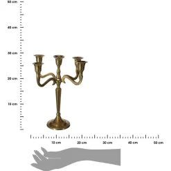 Świecznik pięcioramienny Leland 27 cm * Atmosphera