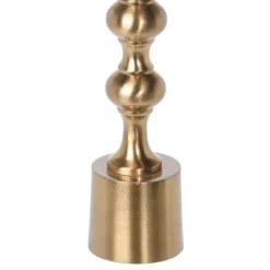 Świecznik złoty w stylu glamour 23 cm * H&S Decoration Discount