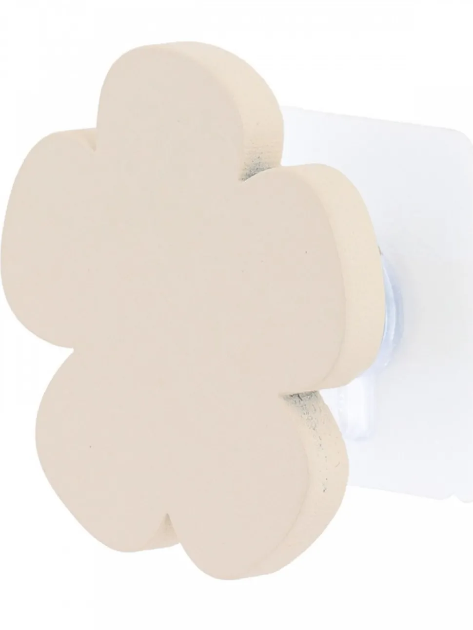 Wieszak ścienny bambusowy D8 FLOWER ivory