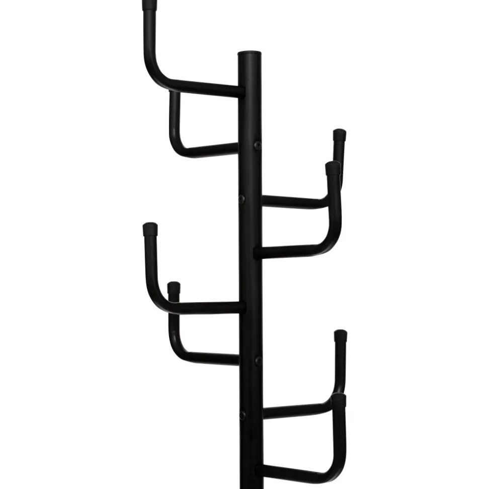 Wieszak stojący na ubrania Tree czarny
