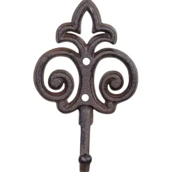 Wieszak Żeliwny na 1 haczyk Ornament Lilia * Esschert Design Outlet