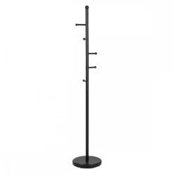 Wieszak na ubrania 5 haków 170 cm czarny Aspen * Actona Sale