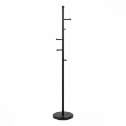 Wieszak na ubrania 5 haków 170 cm czarny Aspen * Actona Sale