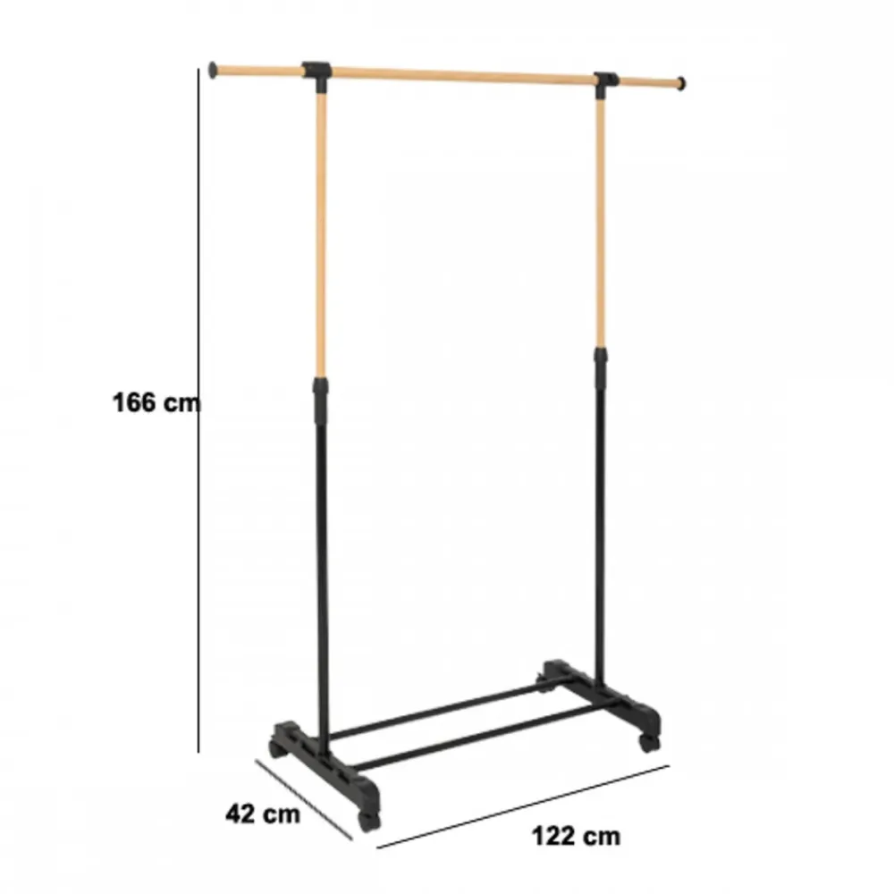 Wieszak na ubrania z regulacją 84-122 cm * 5five Simply Smart