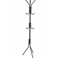 Wieszak stojący metalowy czarny 175 cm * H&S Decoration Outlet
