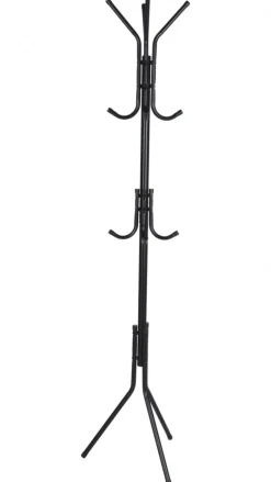Wieszak stojący metalowy czarny 175 cm * H&S Decoration Outlet