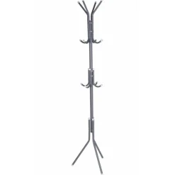 Wieszak stojący metalowy szary 175 cm * H&S Decoration Hot