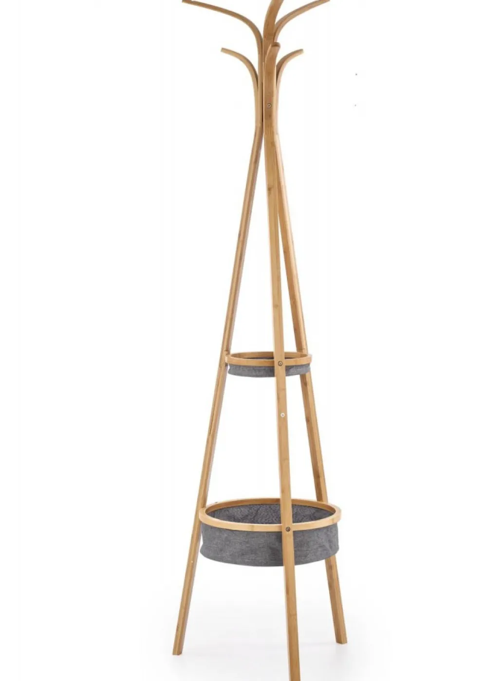Wieszak stojący W-63 bambusowy * Halmar Outlet