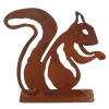 Wiewiórka metalowa dekoracja h20,1 cm