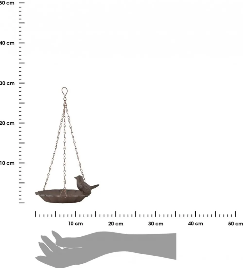 Wiszące poidełko dla ptaków 32x16 cm * Esschert Design Hot