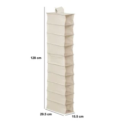 Wiszący organizer na buty beżowy Dressy * 5five Simply Smart Outlet