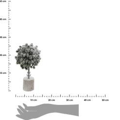 Świąteczne drzewko dekoracyjne 25cm