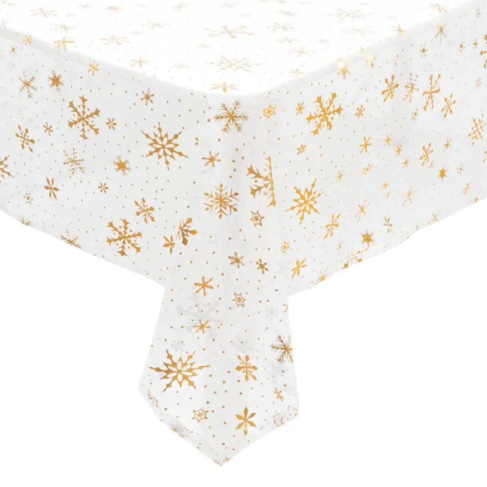 Świąteczny obrus Snowflake 140x240cm