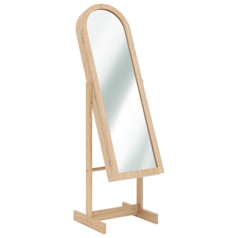Wolnostojąca szafka na biżuterię z lustrem 145cm