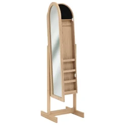Wolnostojąca szafka na biżuterię z lustrem 145cm