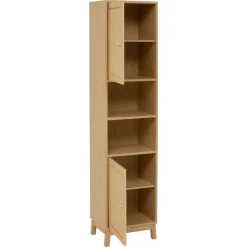 Wąska szafka łazienkowa Cane 168 cm brązowa * 5five Simply Smart Hot