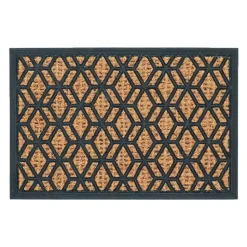 Wycieraczka z włókna kokosowego diament 60x40 cm